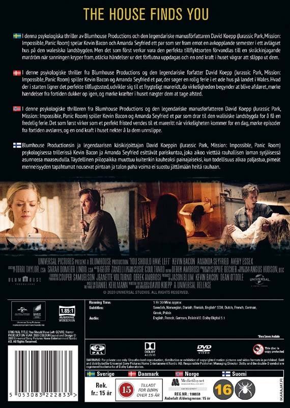 You Should Have Left (DVD)