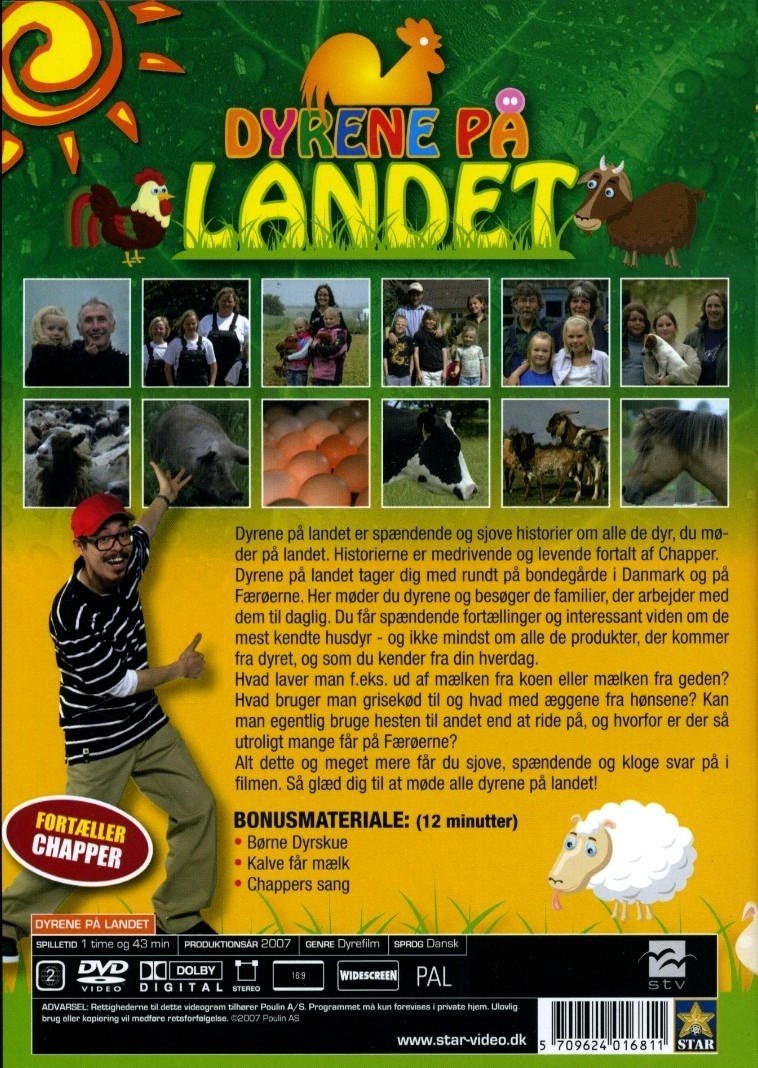 Dyrene på Landet (DVD)