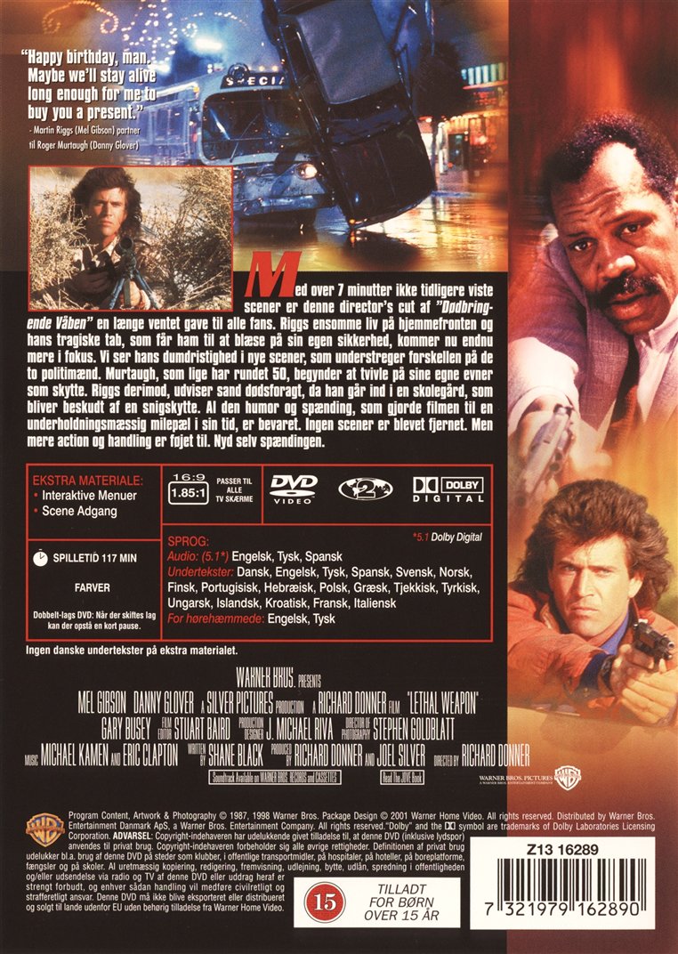 Dødbringende våben (DVD)