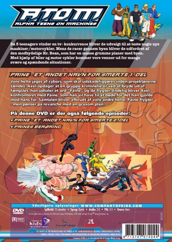 A.T.O.M.: Alpha Teens on Machines (DVD)