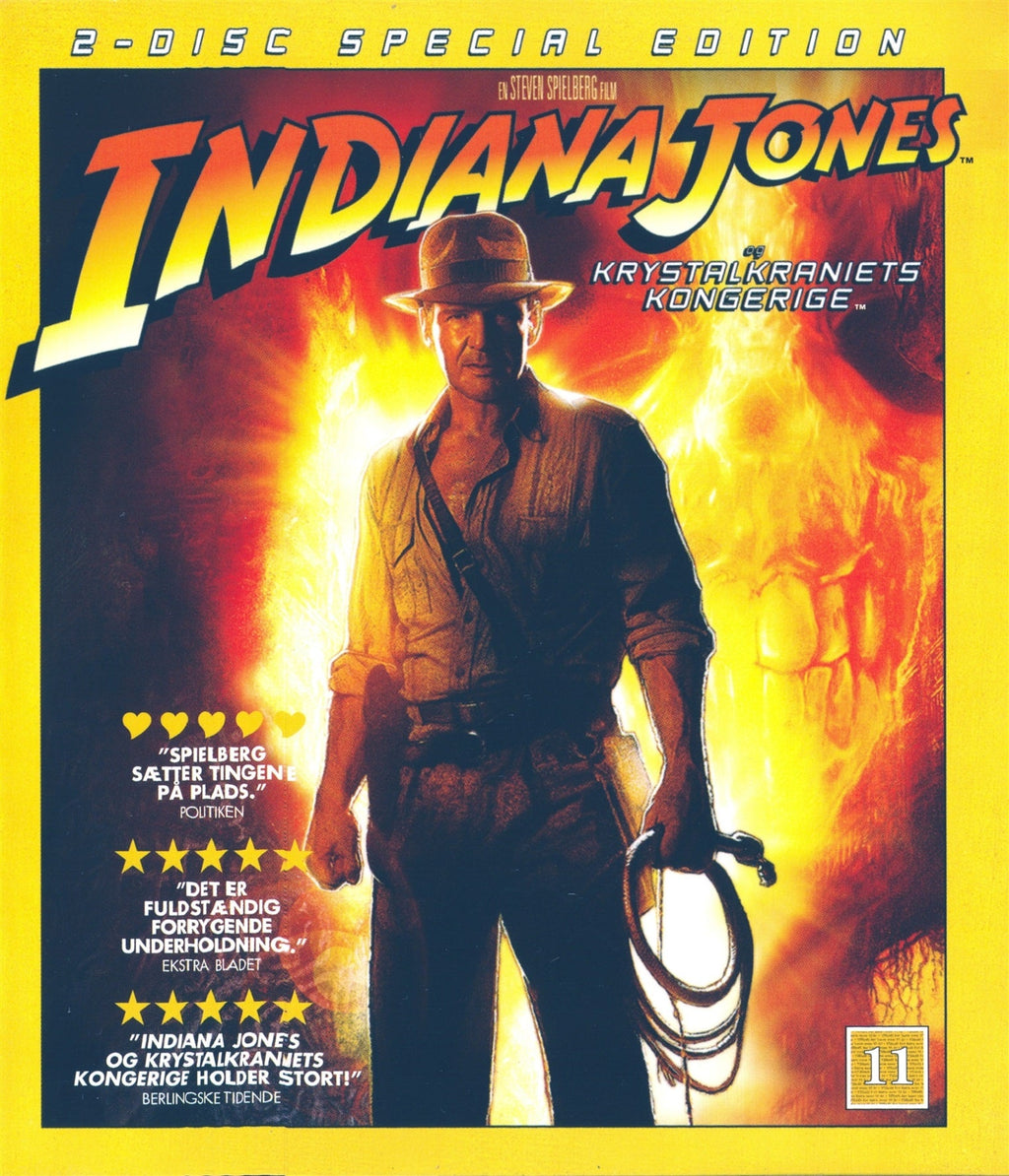 Indiana Jones og krystalkraniets kongerige (Blu-ray)