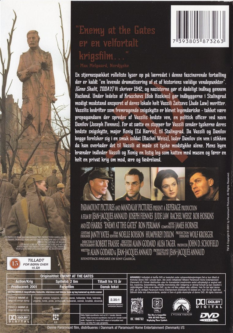 Enemy at the Gates (DVD)