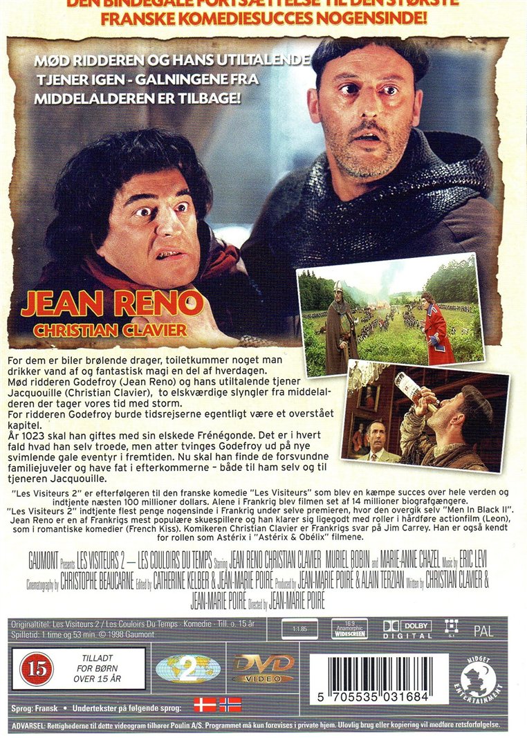Les Visiteurs 2 (DVD)