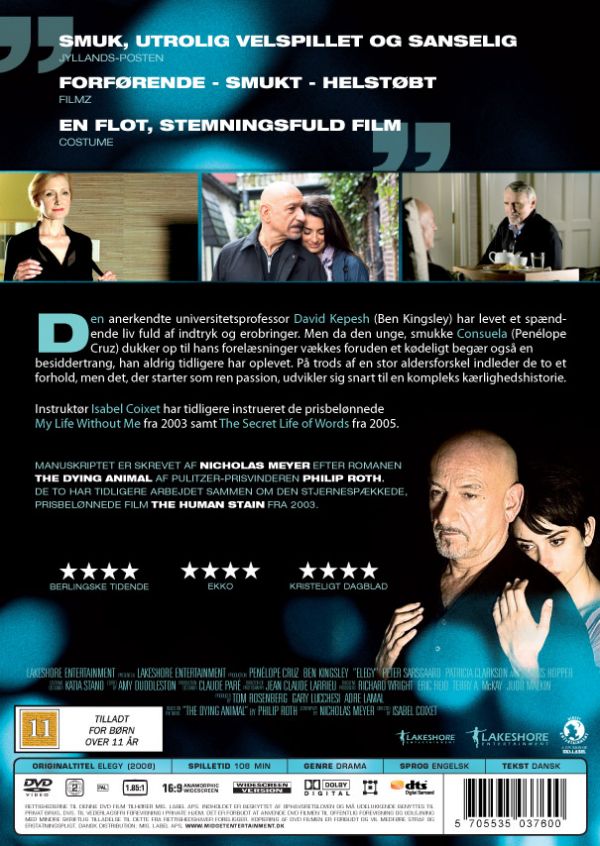Elegy (Skønhedens Magt) (DVD)