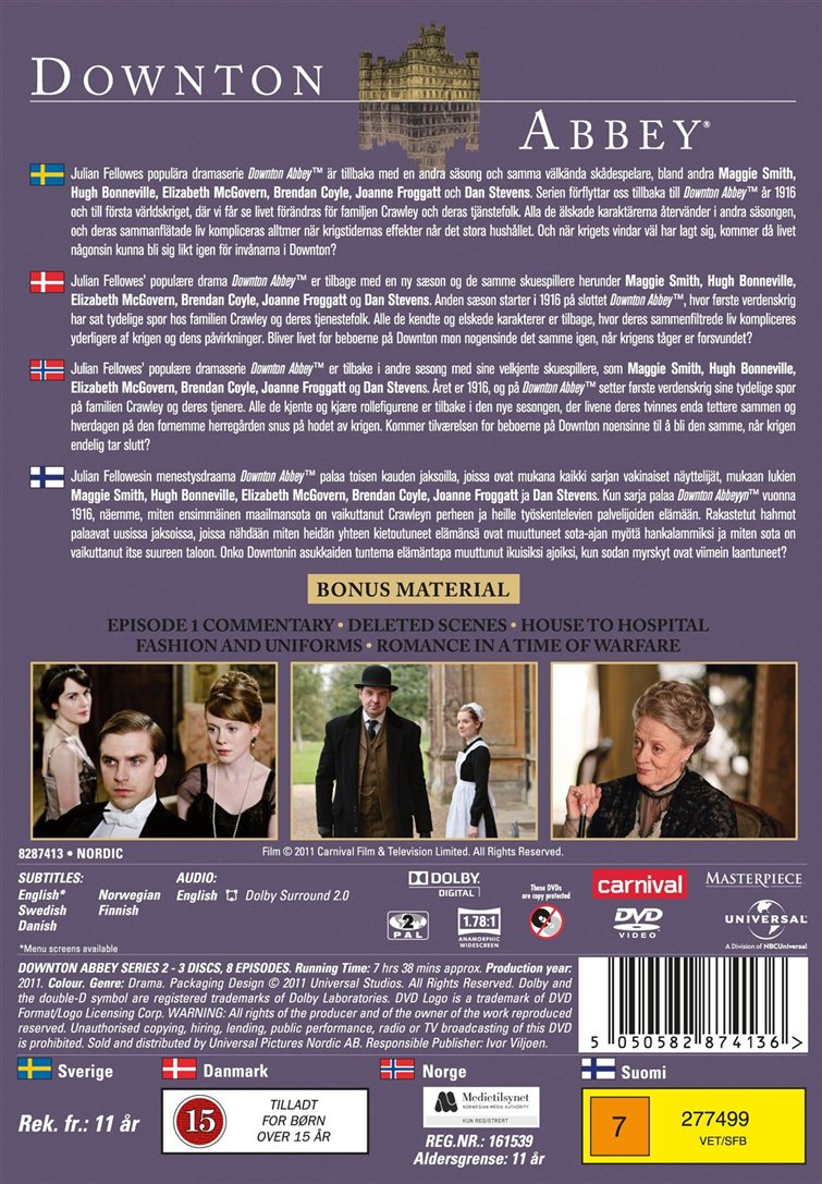 Downton Abbey: Series Two (DVD)