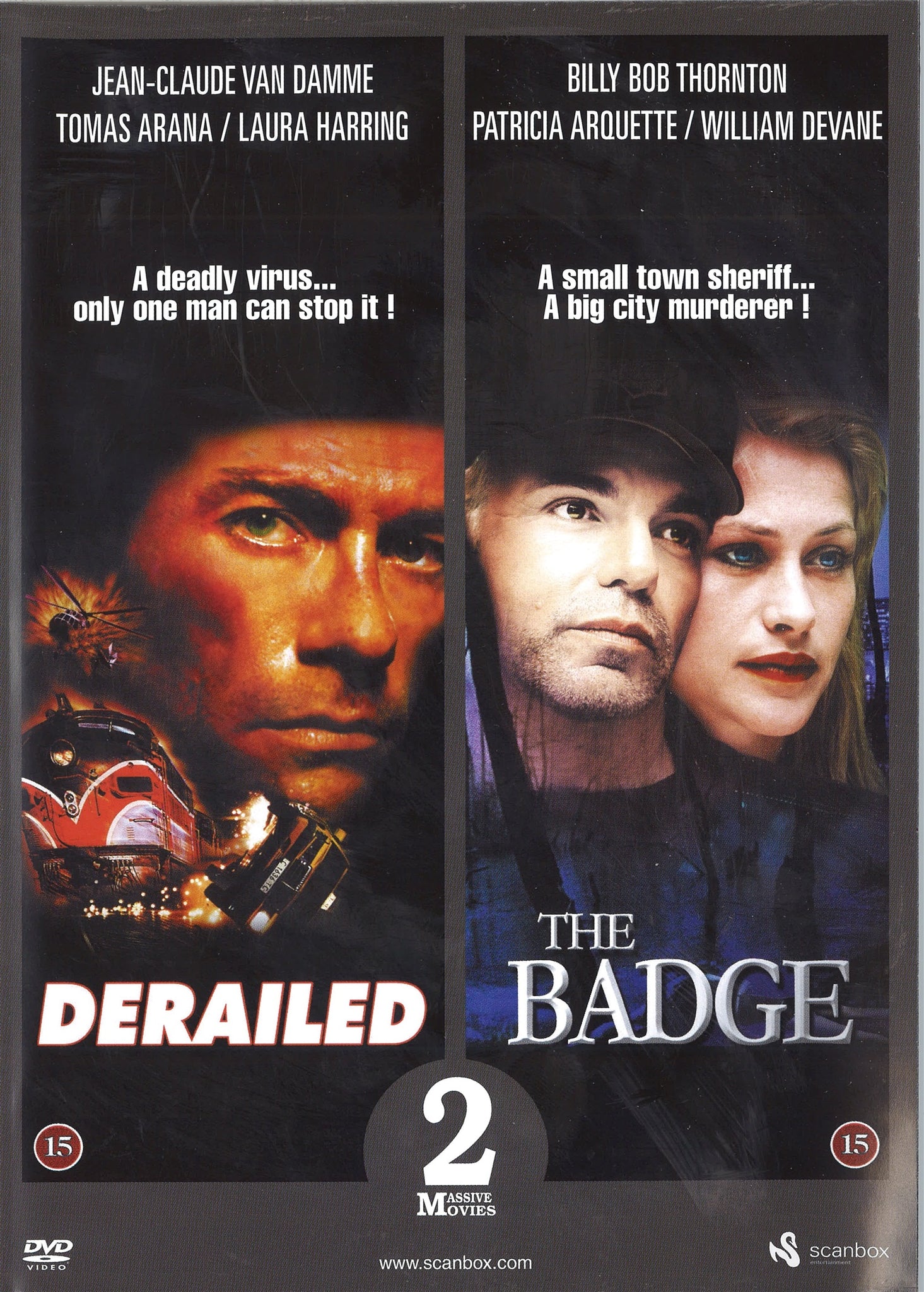 Derailed / The Badge (DVD)