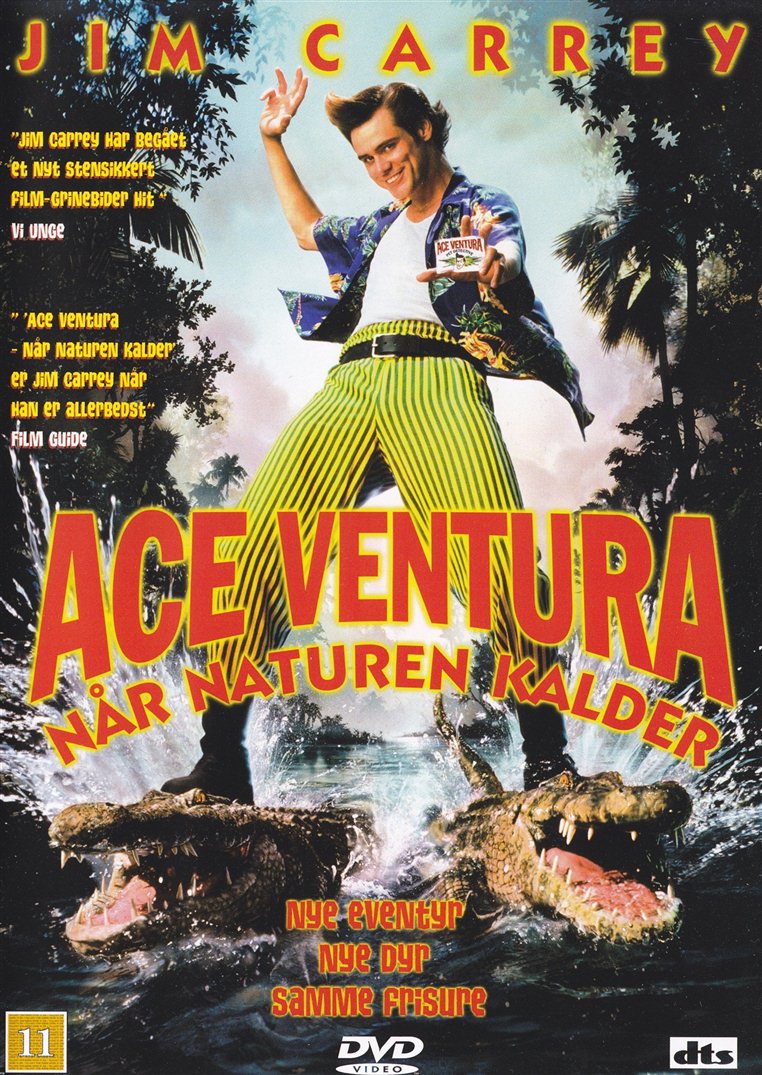 Ace Ventura: Når naturen kalder (DVD)