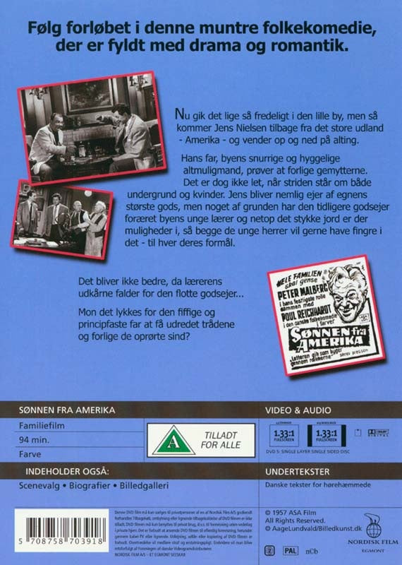 Sønnen fra Amerika (DVD)