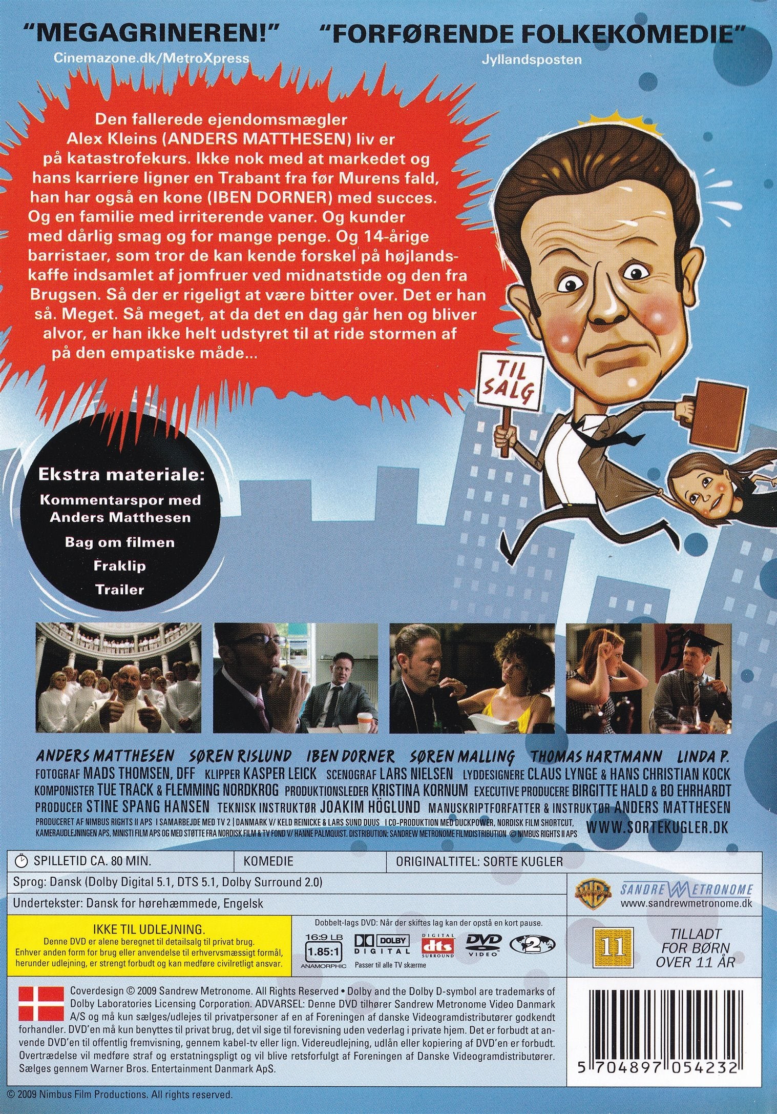 Sorte kugler (DVD)