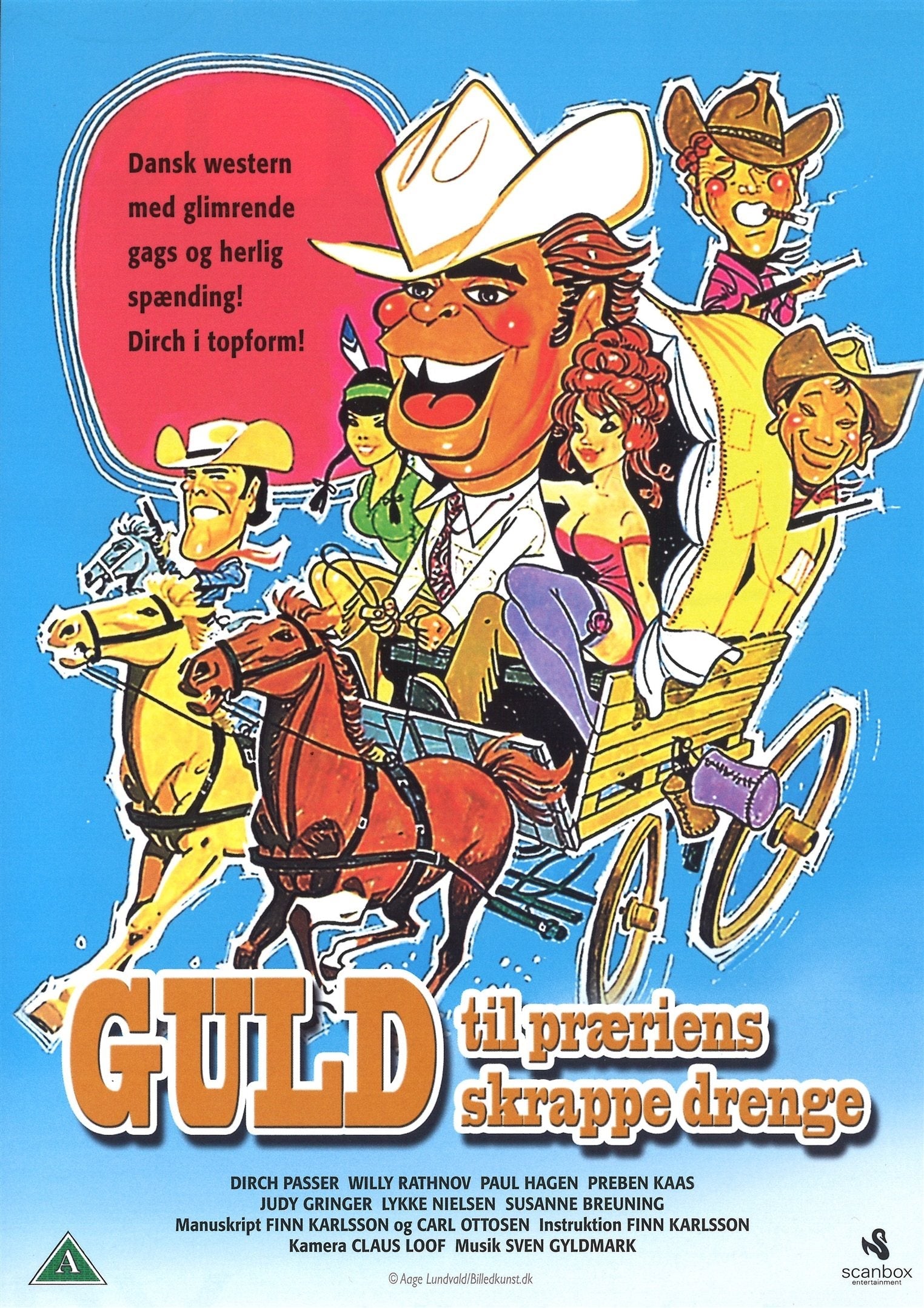 Guld til præriens skrappe drenge (DVD)