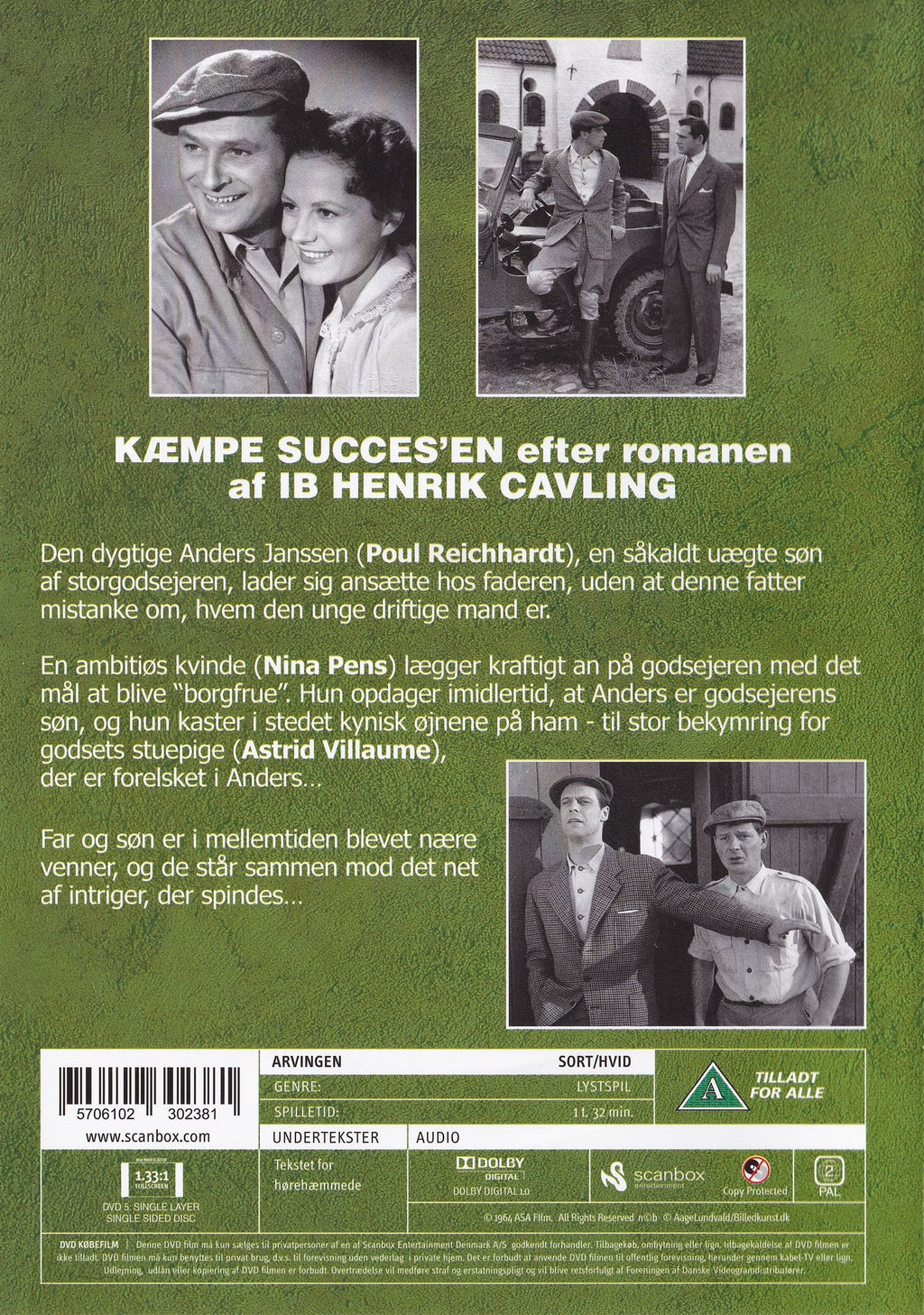 Arvingen (DVD)
