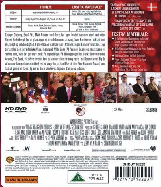 Ocean's Thirteen (HD DVD)