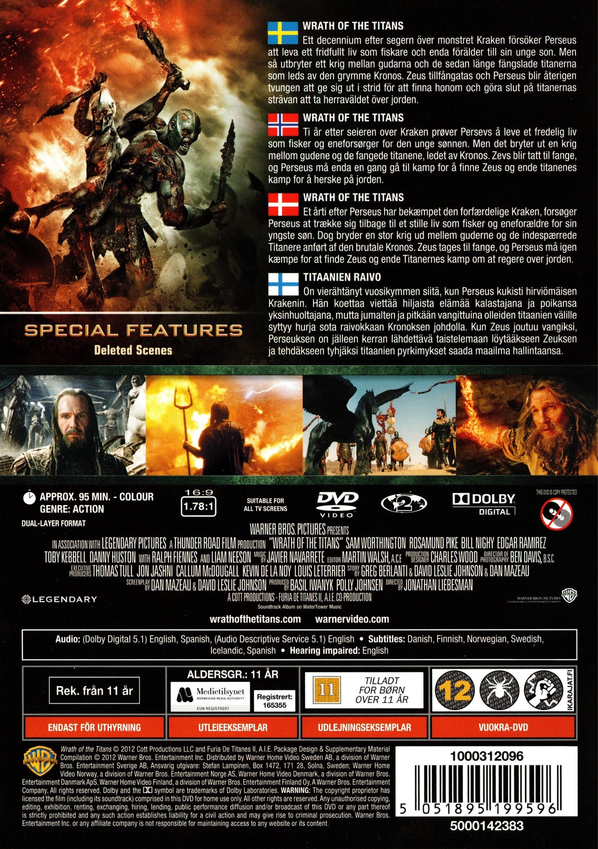 Wrath of the Titans (DVD)