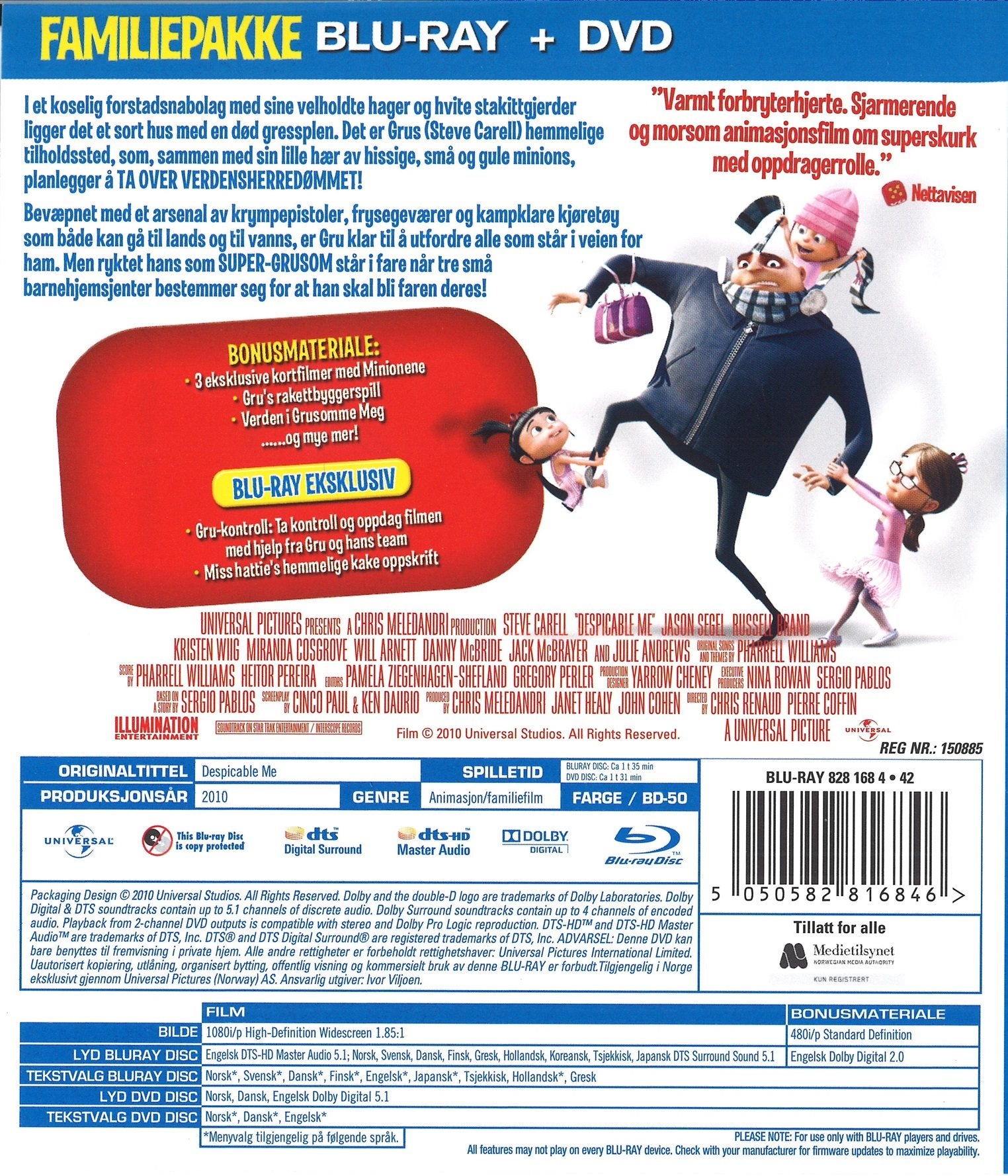 Grusomme Meg (Blu-ray)
