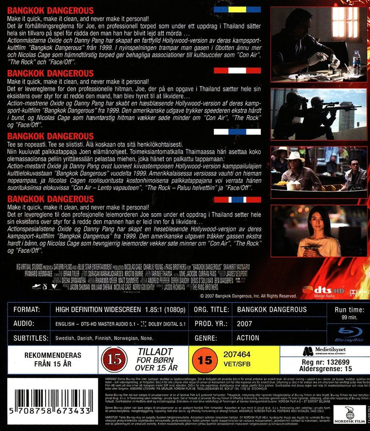 Bangkok Dangerous (Blu-ray)