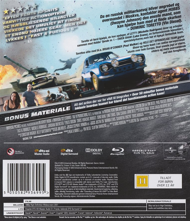 Fast & Furious 6 (Blu-ray)