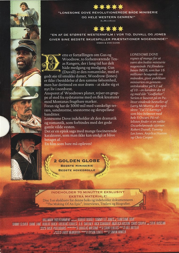 Lonesome Dove: De red mod nord (DVD)
