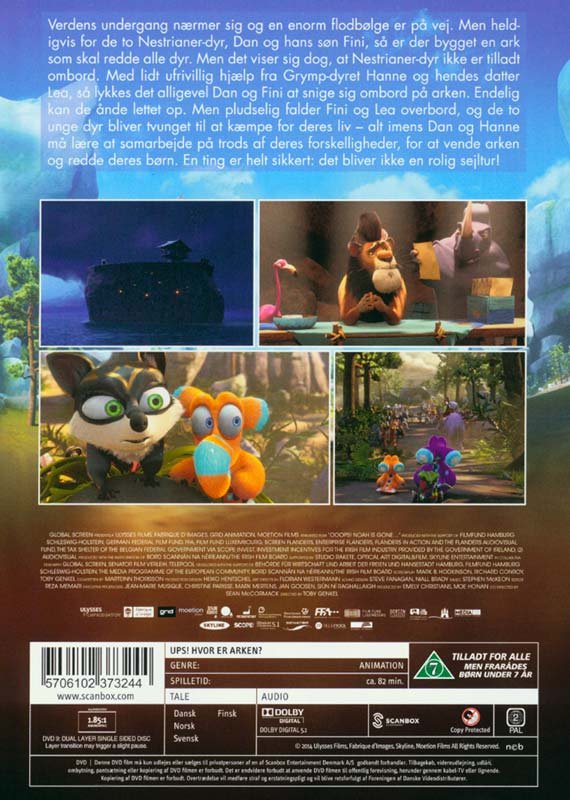 Ups! Hvor er Arken? (DVD)