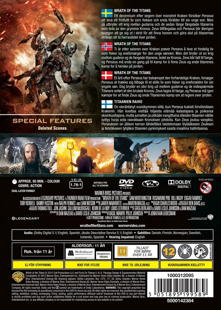 Wrath of the Titans (DVD)