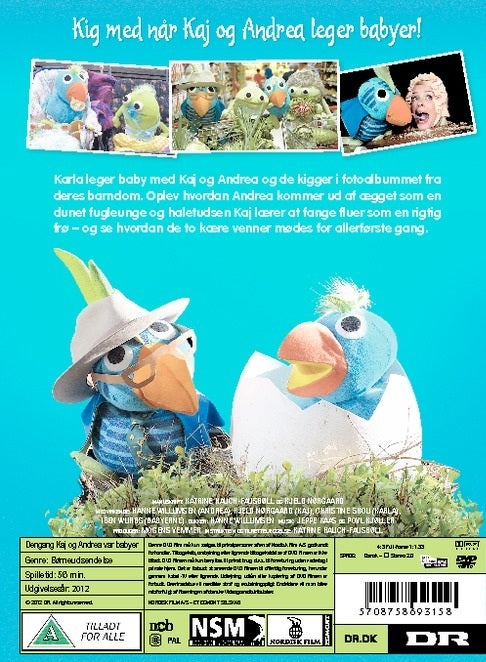 Dengang Kaj & Andrea var babyer (DVD)