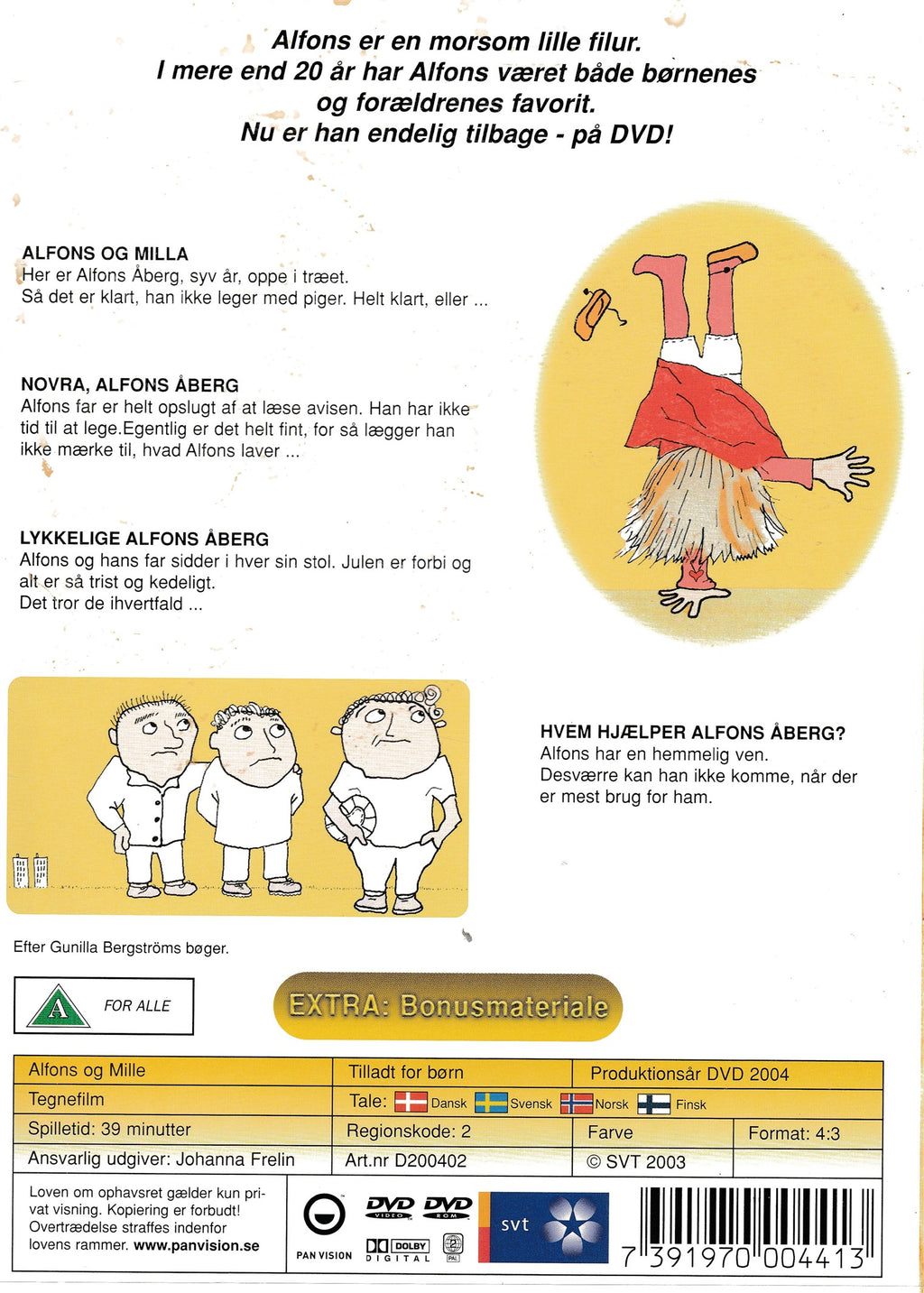 Alfons Åberg - Alfons og Mille (DVD)