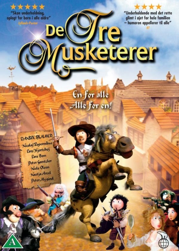 De Tre Musketerer (Dukkefilm) (DVD)