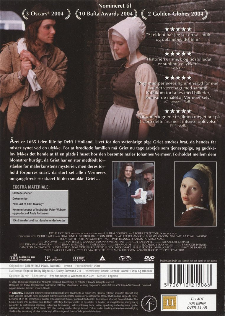 Pige med perleørering (DVD)
