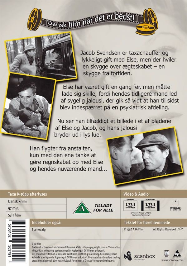 Taxa K 1640 efterlyses (DVD)