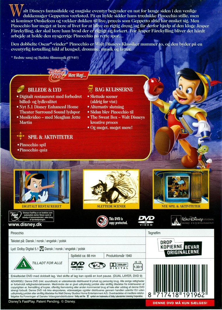 Pinocchio (DVD)