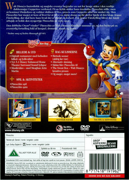 Pinocchio (DVD)
