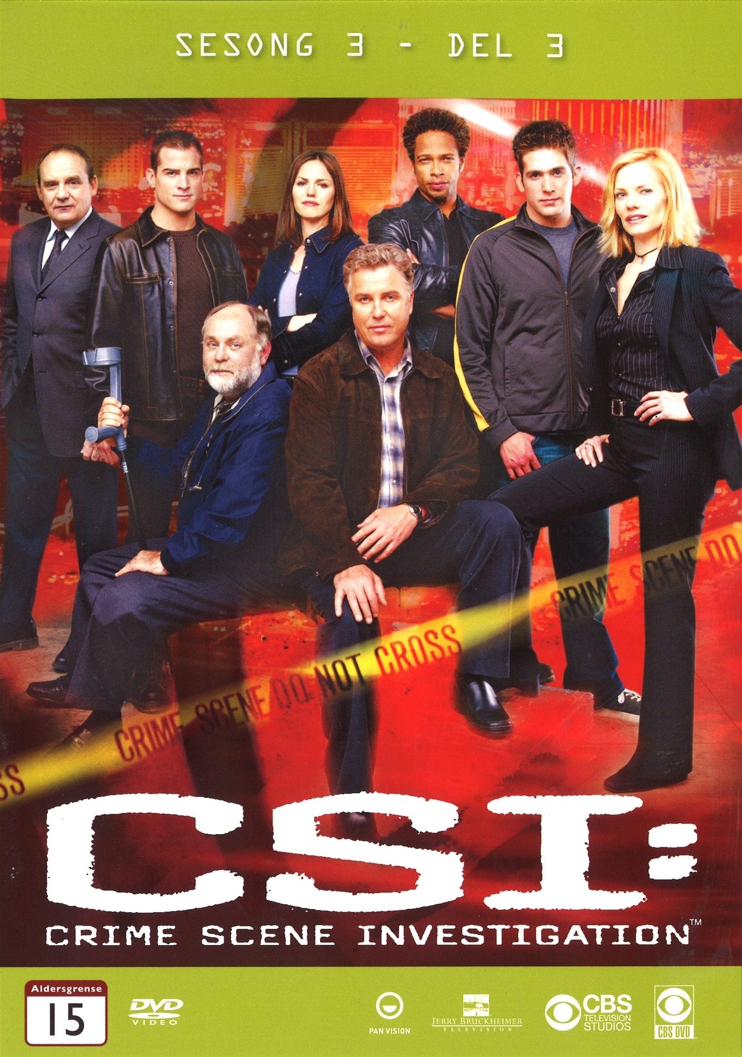 CSI: Crime Scene Investigation - Sesong 3 - Del 3 (DVD)
