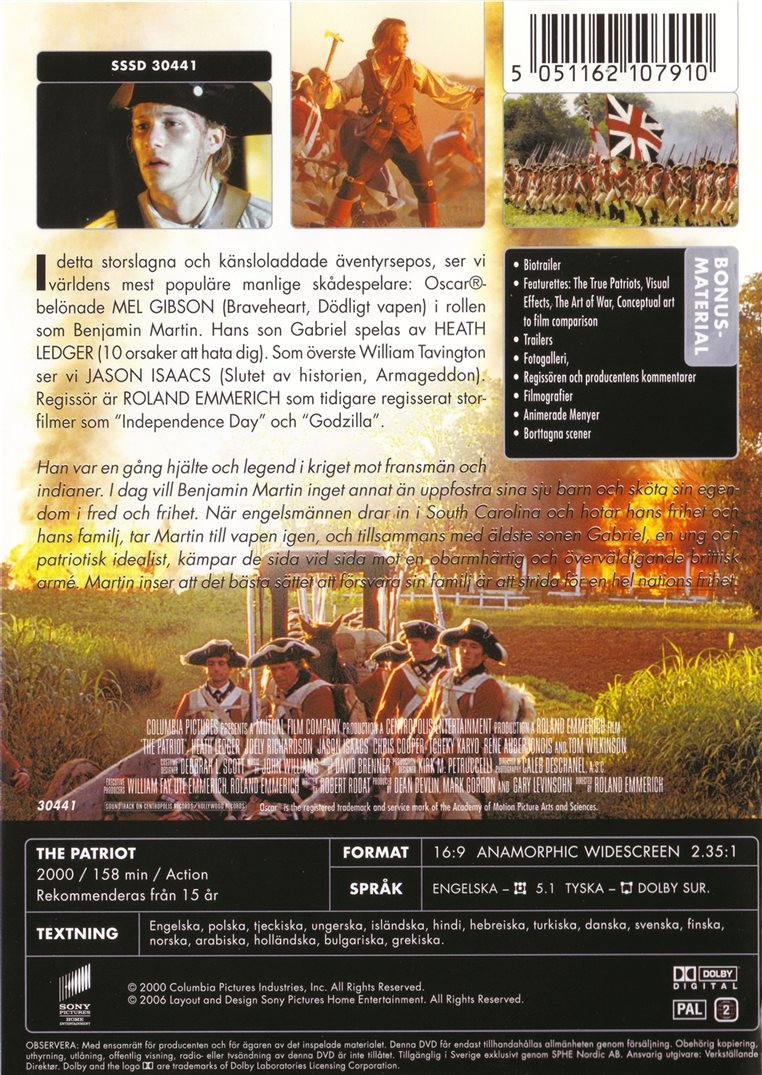 Patrioten (DVD)