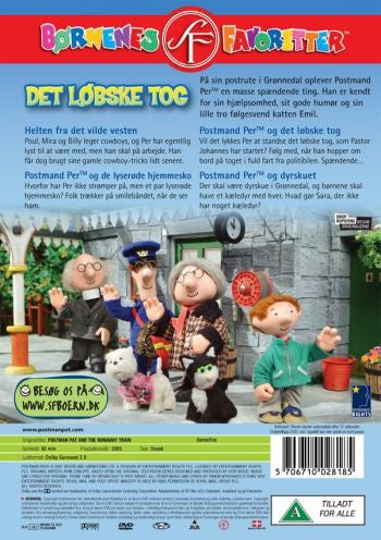 Postmand Per 18 - Det løbske tog (DVD)