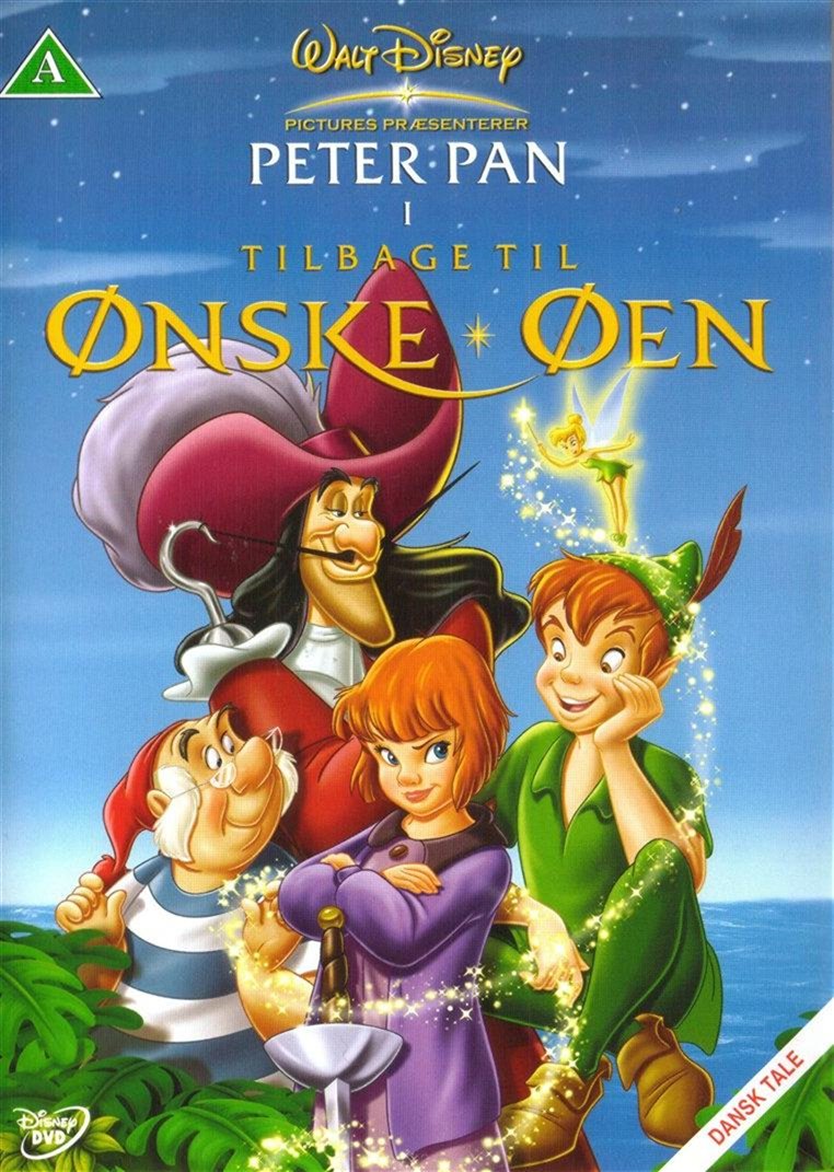 Peter Pan: Tilbage Til Ønske Øen (DVD)