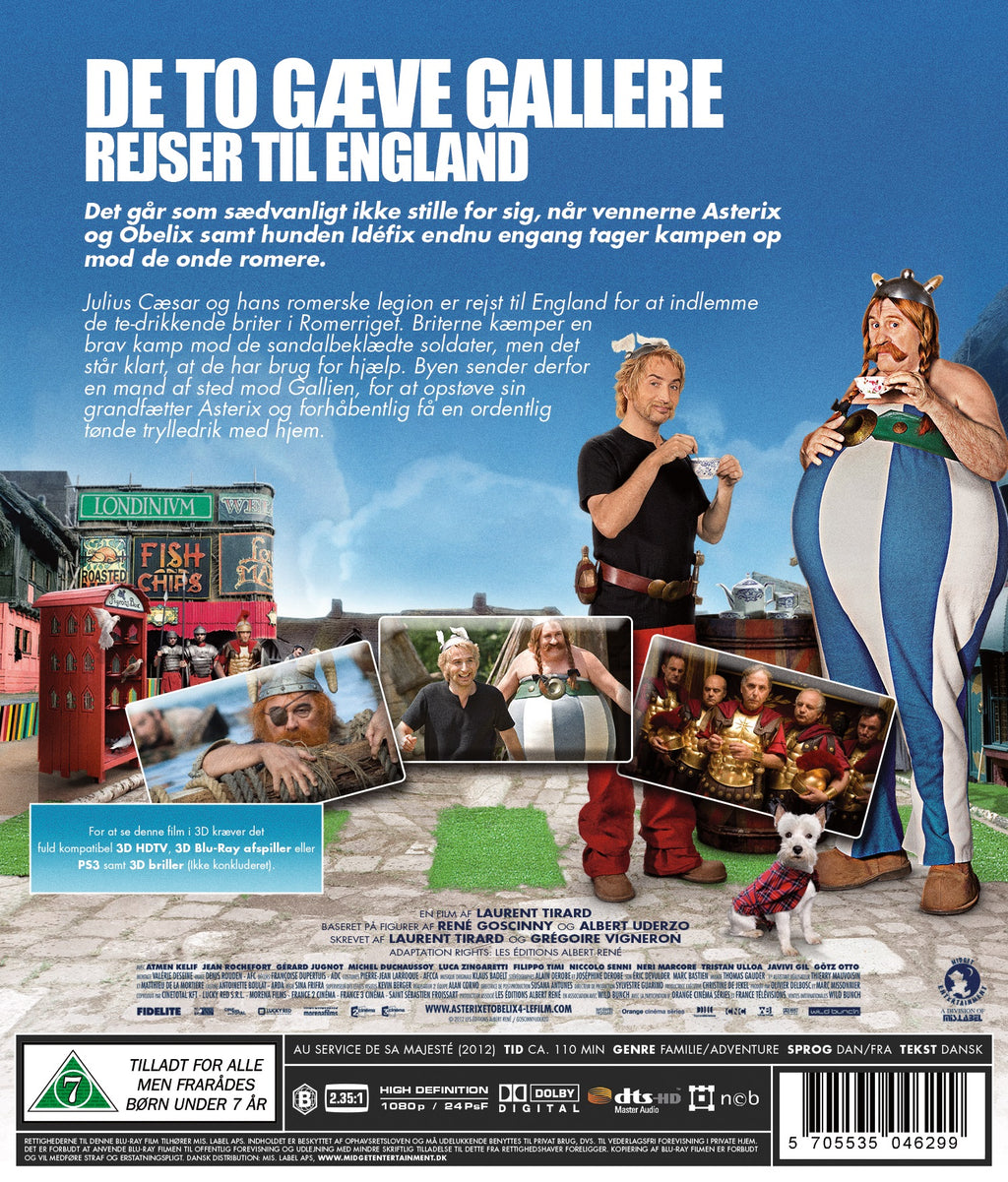 Asterix & Obelix og Briterne (Blu-ray)