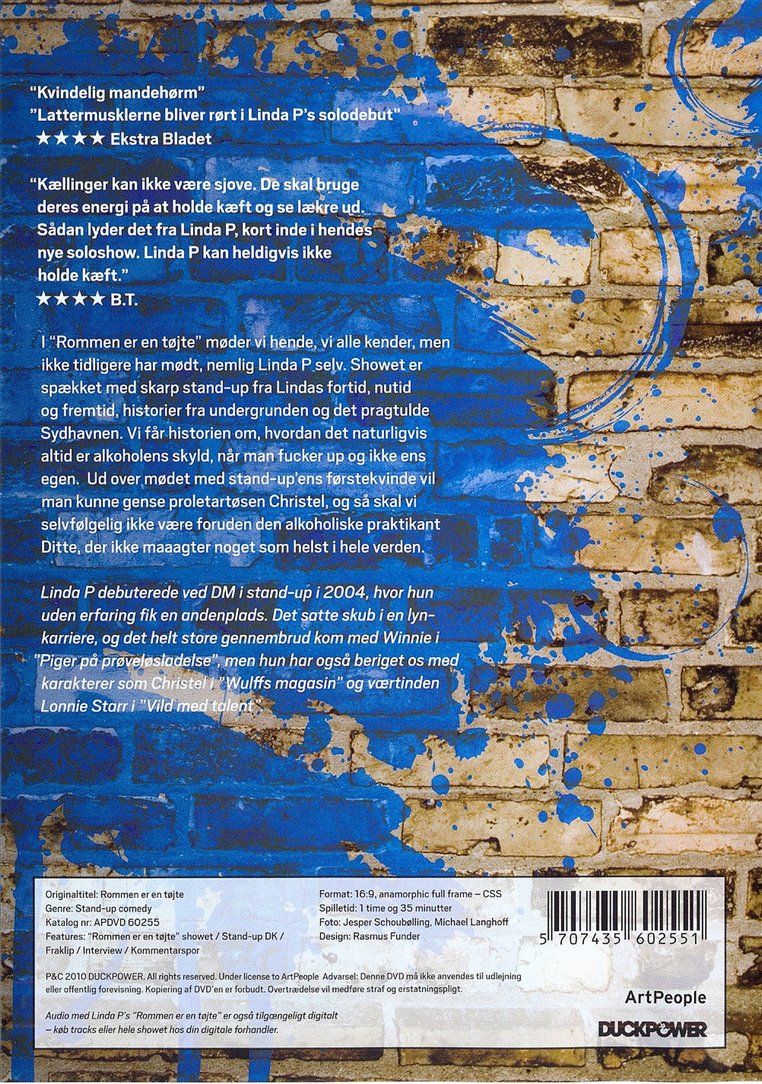 Linda P - Rommen Er En Tøjte (DVD)