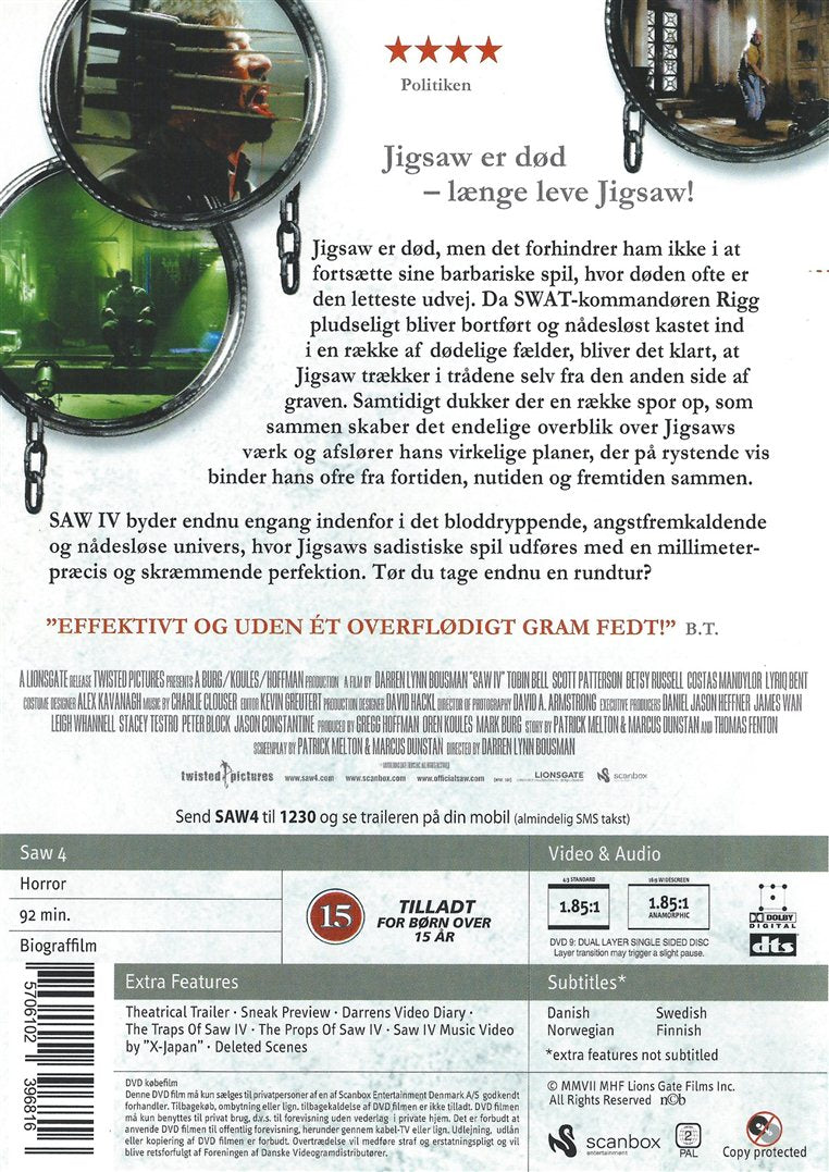 Saw IV (DVD)