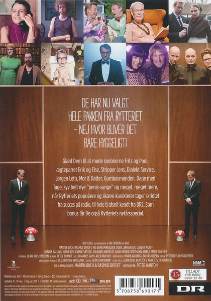 Rytteriet - TV Satire for Voksne (DVD)