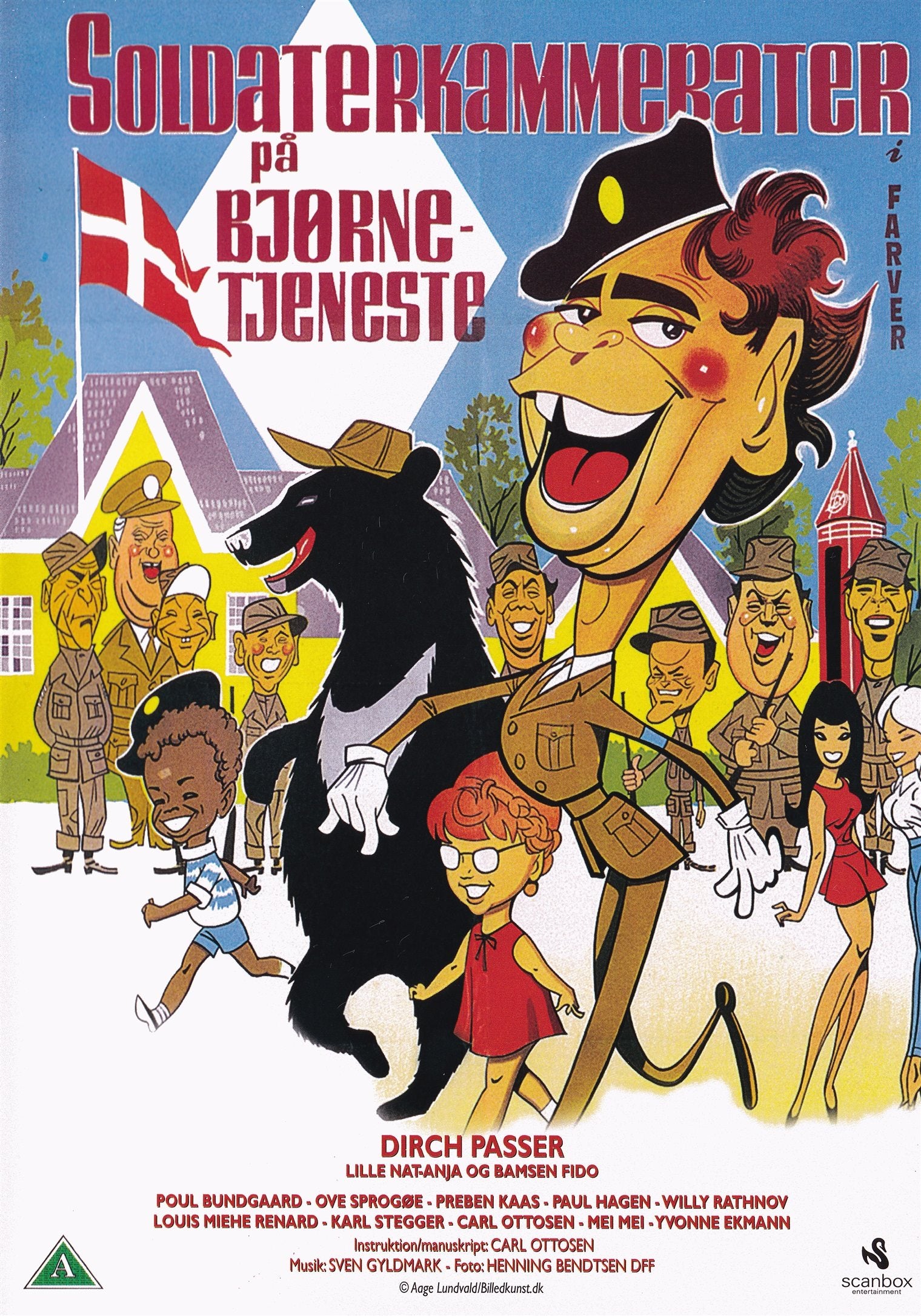 Soldaterkammerater På Bjørnetjeneste (DVD)