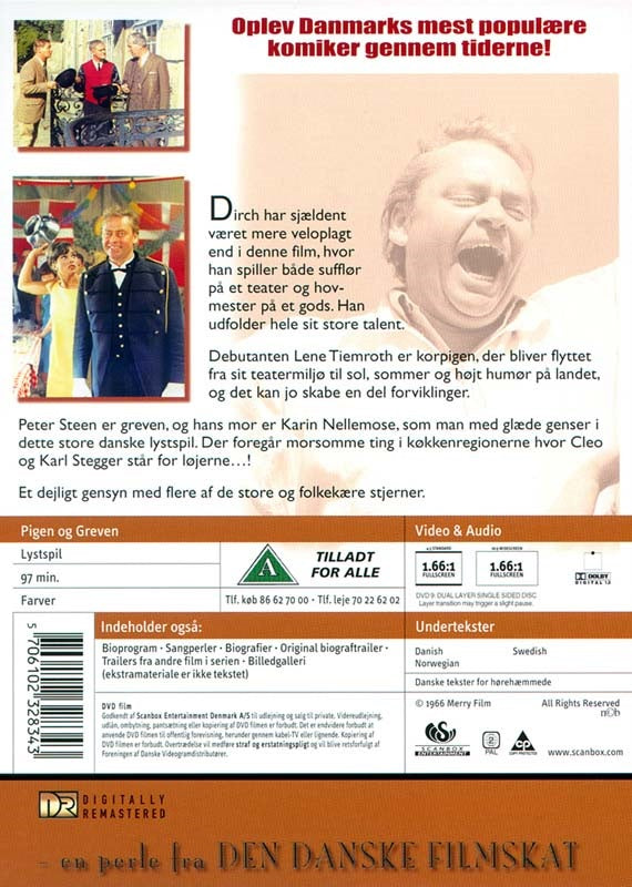 Pigen og Greven (DVD)