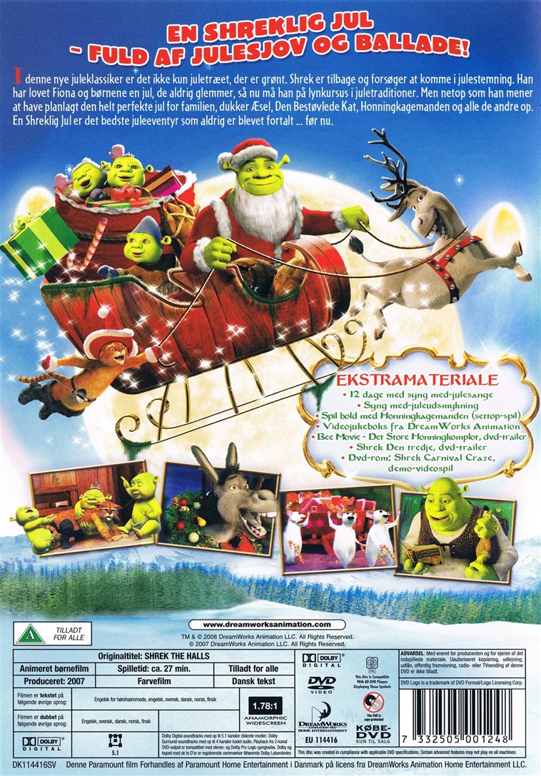 Shreklig Jul (DVD)