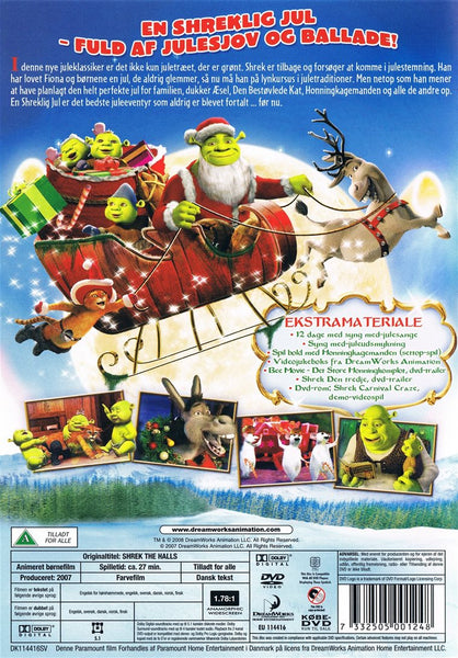 Shreklig Jul (DVD)