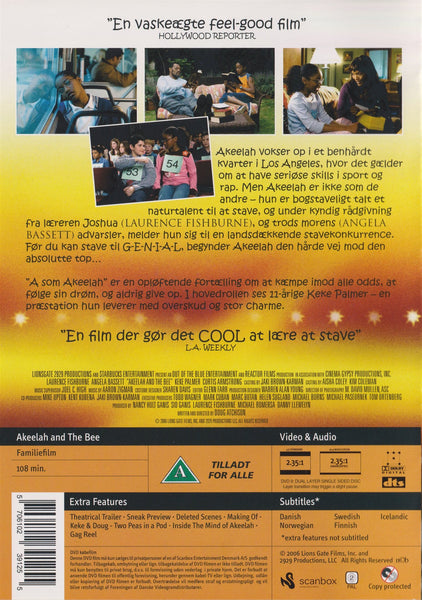 A som Akeelah (DVD)