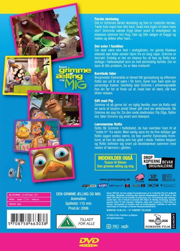 Den grimme ælling og mig (DVD)