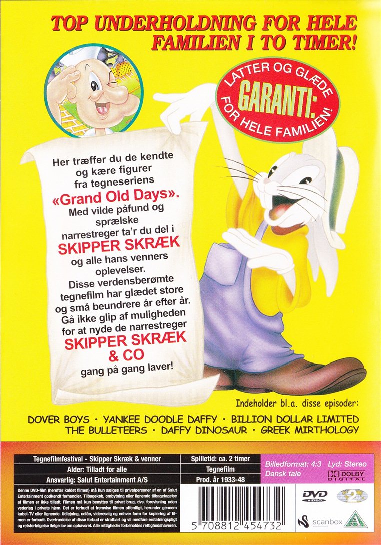 Børns Bedste Kidz: Skipper Skræk & venner (DVD)