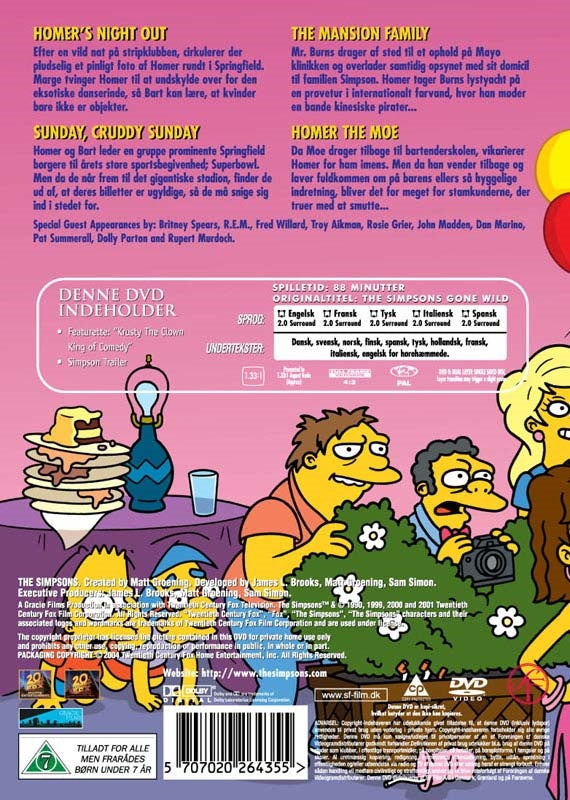 The Simpsons - Gone Wild (DVD)