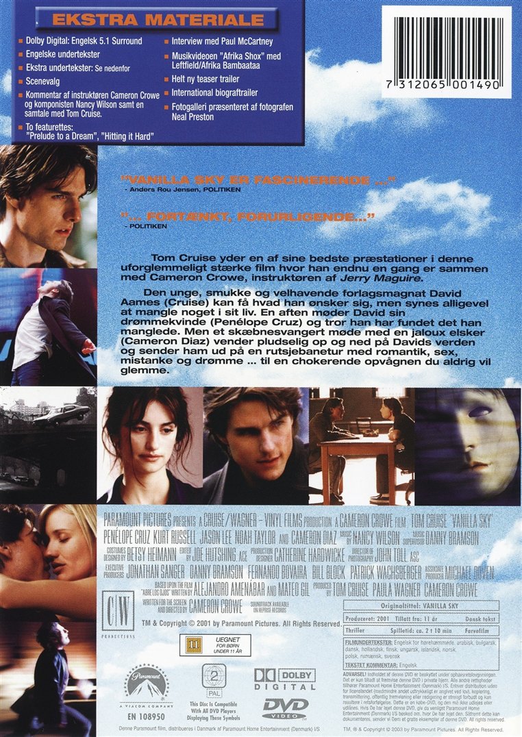 Vanilla Sky (DVD)