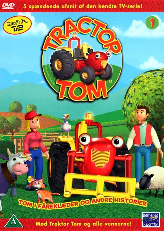 Traktor Tom 1 - Tom i fåreklæder og andre historier (DVD)