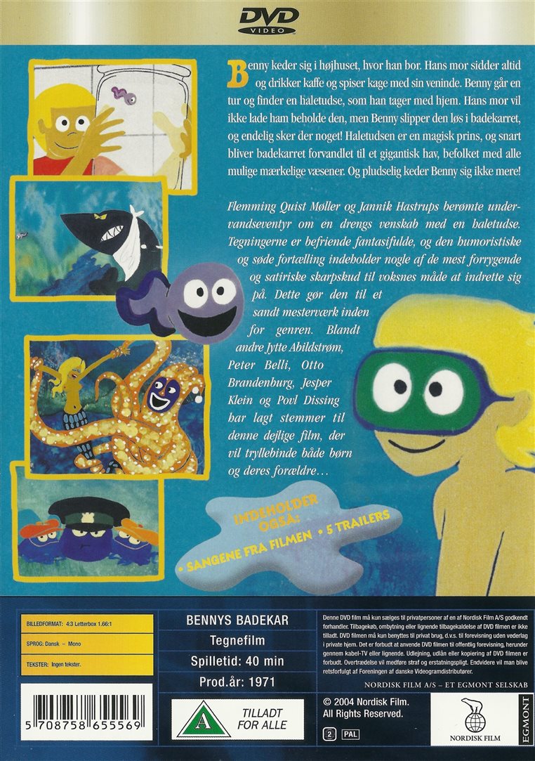 Bennys badekar (DVD)