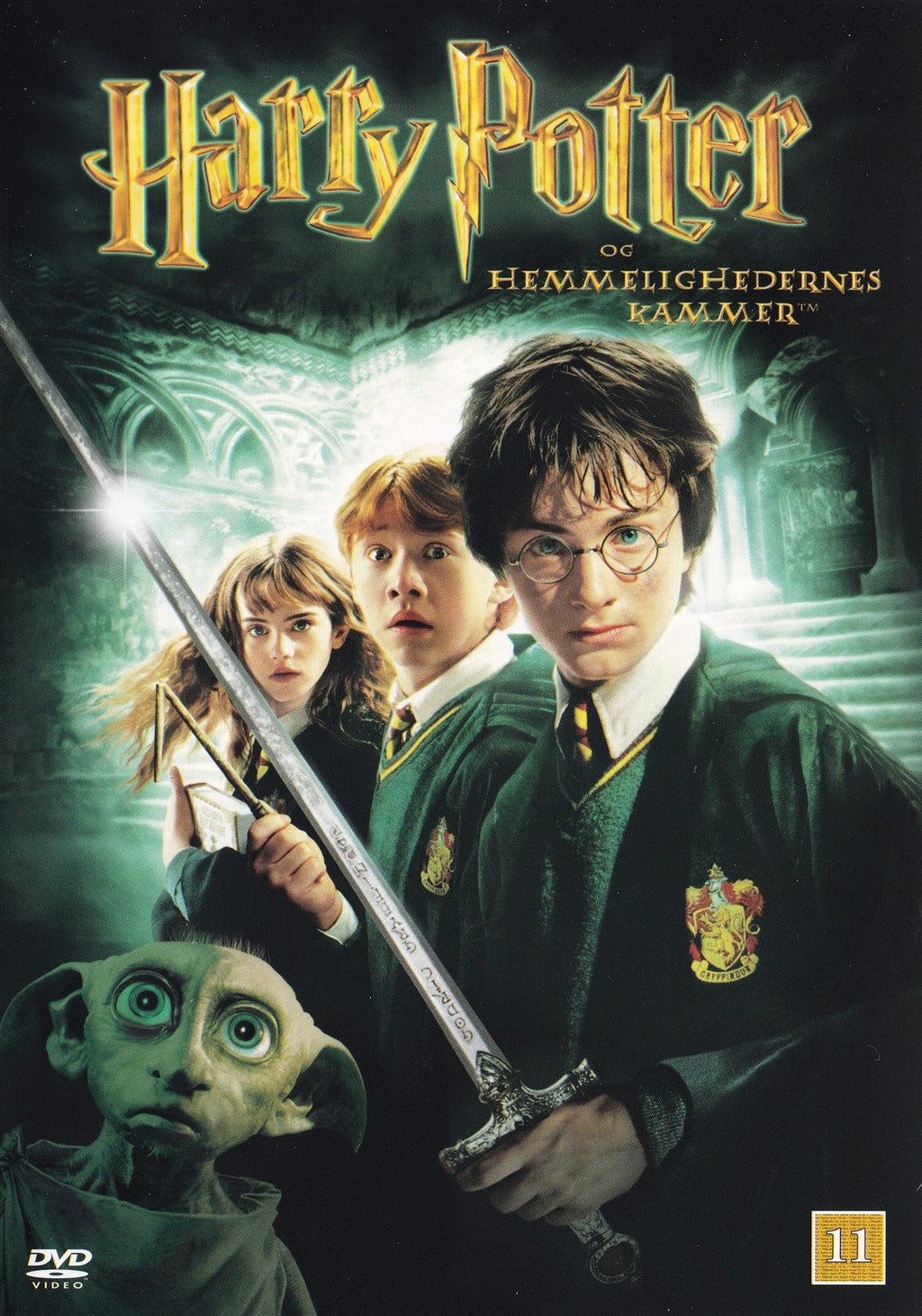 Harry Potter og Hemmelighedernes Kammer (DVD)